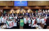 بدرقه کاروان ورزش کارگری به مسابقات جهانی